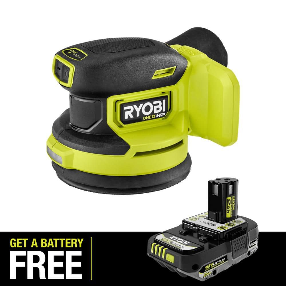 RYOBI ONE+ HP 18V Brushless Cordless 5 in. Random Orbit Sander - The Home Depot