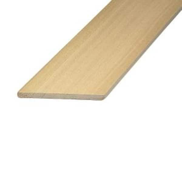 1 in. x 3 in. x Random Length S4S Poplar Board