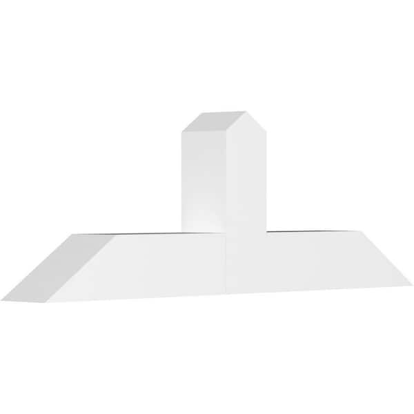 Ekena Millwork Portland 36 in. W x 12 in. H x 4 in. D Signature Polyurethane Bracket