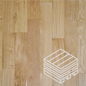 Firenze Oak 1/2 in. T x 5 in. W Tongue and Groove Wire Brushed Engineered Hardwood Flooring (840 sq. ft./case)