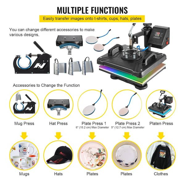 8-1 2024 Heat Press Combo