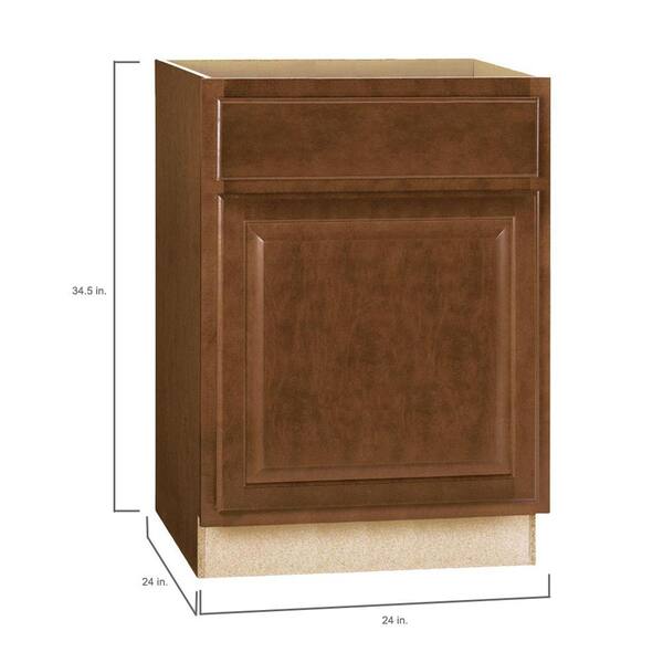 Hampton Bay Cognac Raised Panel, How Much Are Kitchen Cabinets At Home Depot