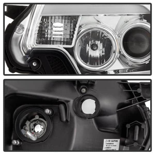 Spyder Auto Toyota Tacoma 12-15 Projector Headlights - Light Bar