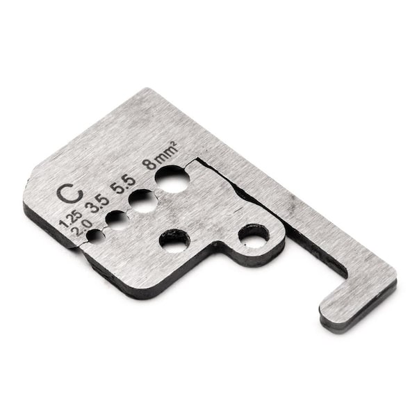 Capri Tools 1.25 mm square to 8 mm square Wire Stripper Blades