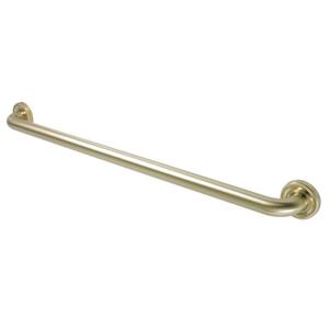 Kingston Brass Camelon 16 in. x 1-1/4 in. Grab Bar in Brushed Nickel