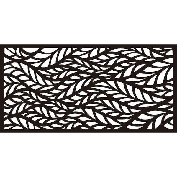 Ejoy 70 in. H x 35 in. W x 0.4 in. D Composite Decorative Privacy Fence Screen Panel