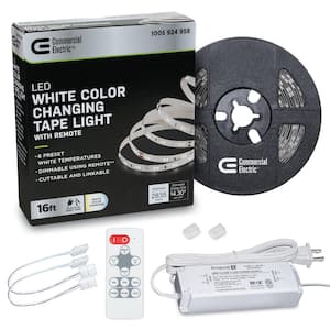 16 ft. LED Tunable White Tape Light Kit- Under Cabinet Light