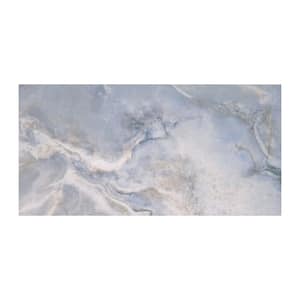Agua Linda 24 in. x 48 in. Polished Stone Look Porcelain Floor and Wall Tile (16 sq. ft./Case)