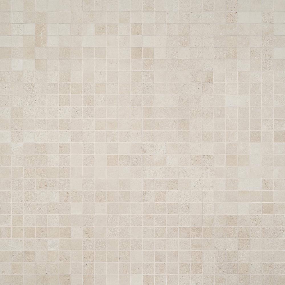 Hudson Sand 4 in. x 0.31 in. Matte Porcelain Mosaic Tile Sample price history on PriceWatchPro