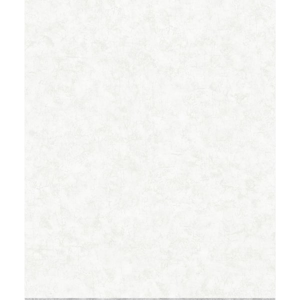 White Aged Patina Pearl Distressed Wallpaper Sample