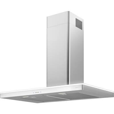 Luce 30 in. 600 CFM Wall Mount Range Hood with LED Light in Stainless Steel