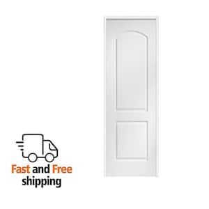 MMI DOOR 36 in. x 96 in. Smooth Caiman Left-Hand Solid Core Primed