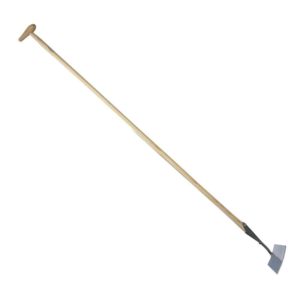 Original Dutch Push Hoe with P-Grip Ash Hardwood Handle and Forged Boron Steel Blade for Stand-Up Weeding price history on PriceWatchPro