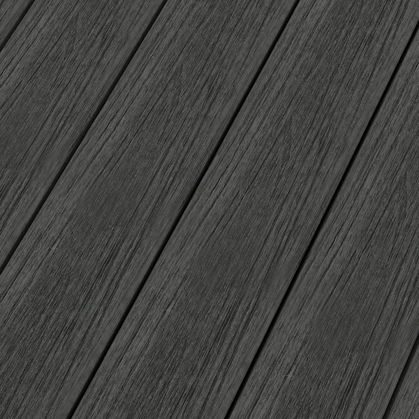 NewTechWood UltraShield Naturale Cortes 1 in. x 6 in. x 16 ft. Hawaiian Charcoal Solid Composite Decking Board (10-Pack)