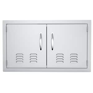 Classic Series 36 in. 304 Stainless Steel Access Door with Vents