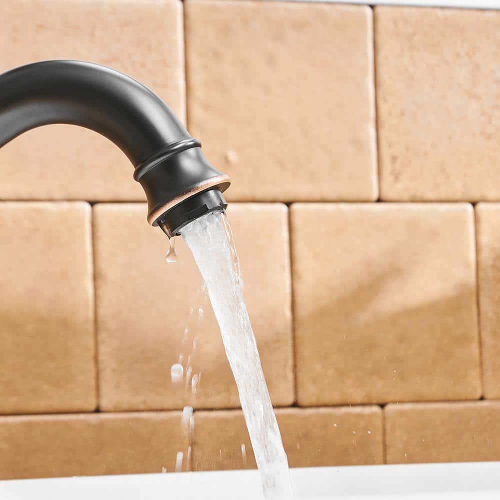Oil-Rubbed Bronze Single Handle Vessel Bathroom Faucet