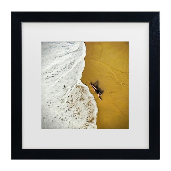 Trademark Fine Art Ambra Closer Matted Framed Photography Wall Art 13 in. x 13 in