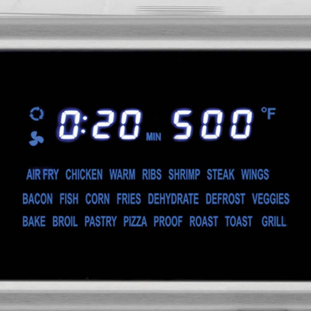 Kalorik 26 Quart Stainless Steel Digital Air Fryer Oven Grill