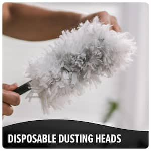 Handheld Disposable Duster Replacement Heads, 10-Pack