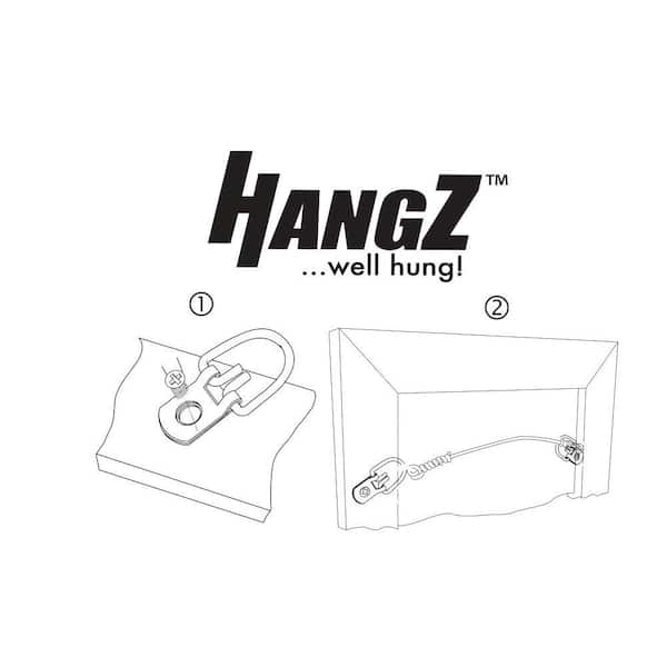 HangZ 50lb 1 Hole D Ring 10008, 10008B