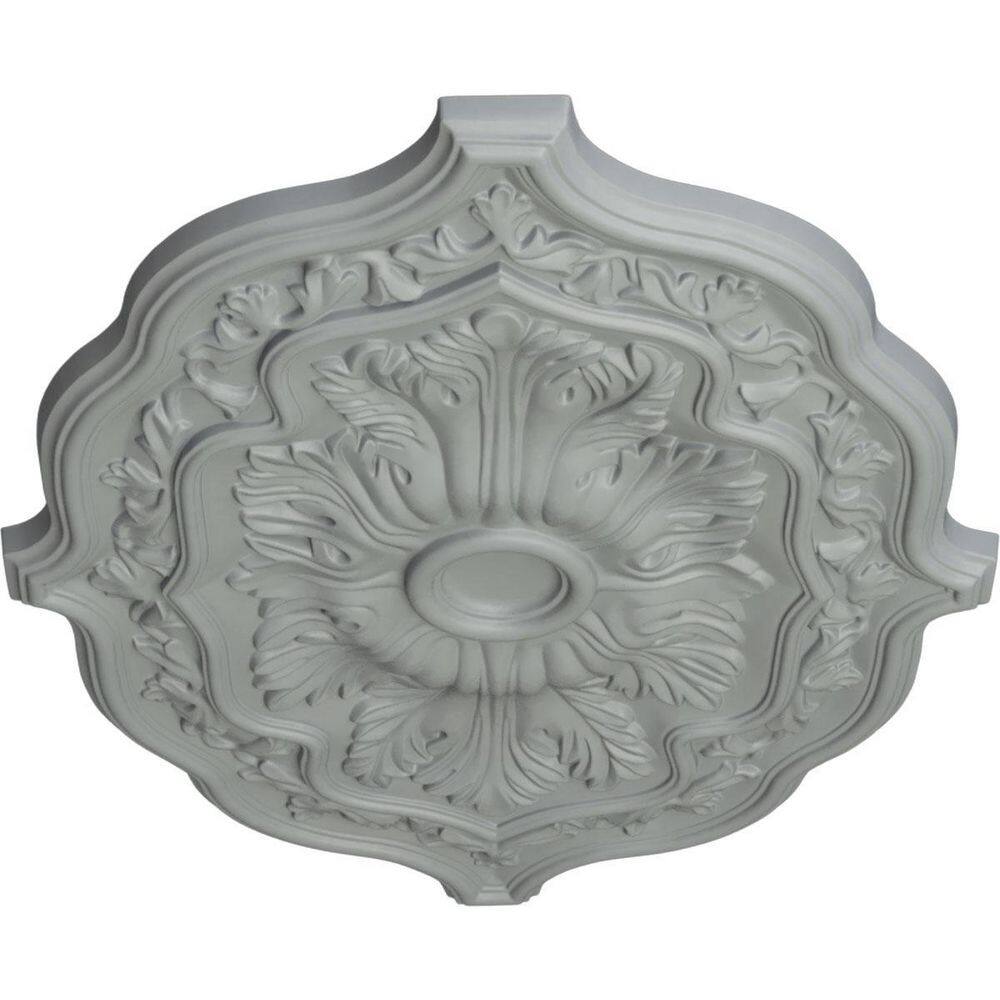 Pesaro Primed Polyurethane 36" x 26" Ceiling Medallion