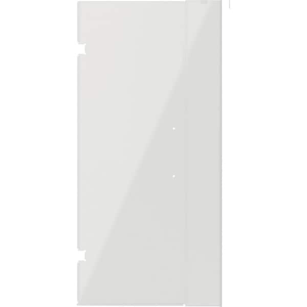 Delta Heavy Hinge 26.57 in. W x 72 in. H x 5/16 in. (8 mm) Pivot Shower Door Glass Panels in Clear Glass (For 36-38 in. Doors)