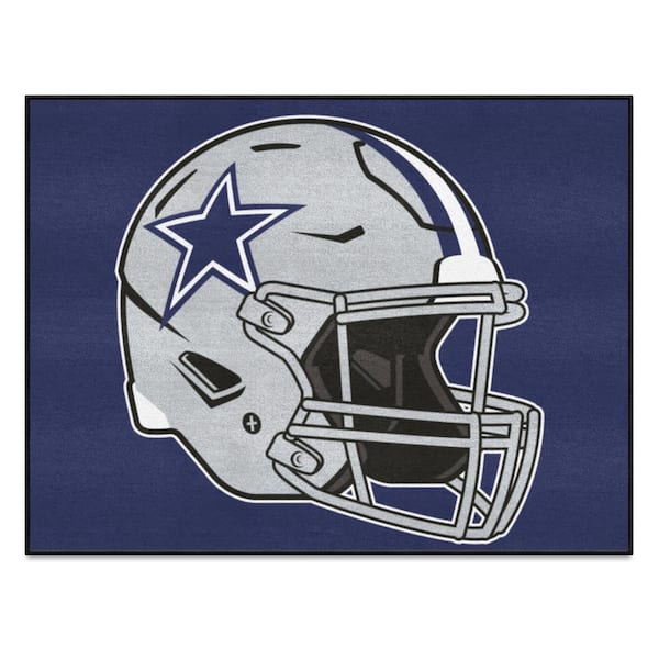 FANMATS NFL - Dallas Cowboys Helmet Rug - 34 in. x 42.5 in. 5723 - The Home  Depot