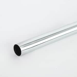 96 in. Chrome Heavy Duty Closet Pole