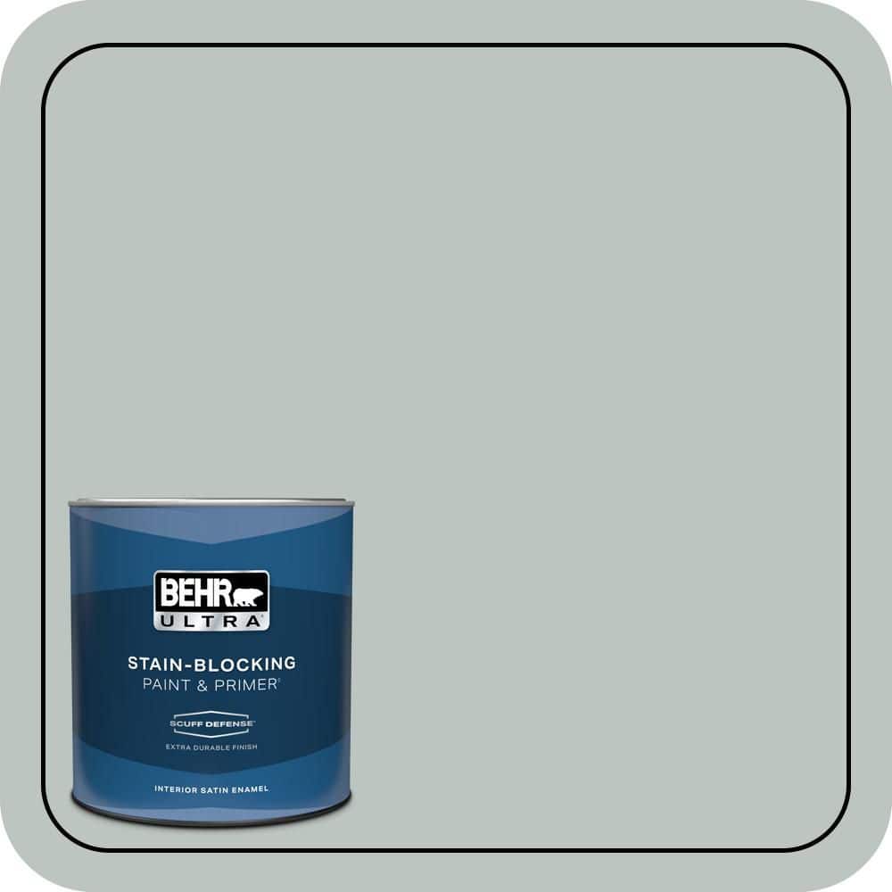 1 qt. #ICC-47 Pewter Tray Extra Durable Satin Enamel Interior Paint & Primer price history on PriceWatchPro