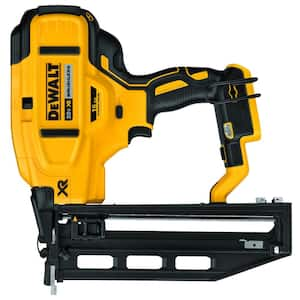 20V MAX XR 16-Gauge Lithium-Ion Cordless Finish Nailer with 20V MAX Compact Lithium-Ion 4.0Ah Battery Pack