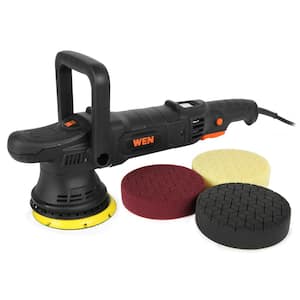 8.3 Amp Corded Dual Action Polisher, 5 in. Professional Grade with Paddle Switch 15 mm Throw and LED Display