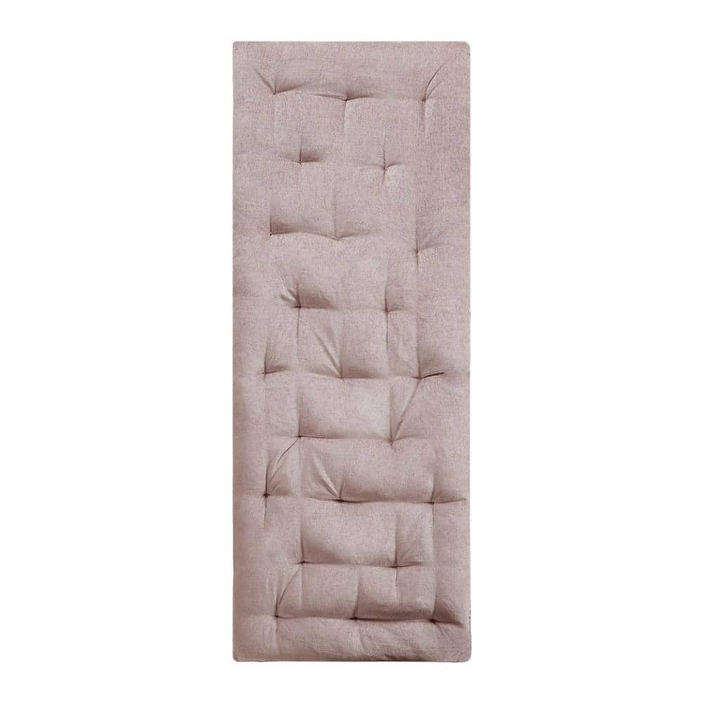 74.00 in. x 27 in. Beautiful Blush Lounge Floor Pillow Cushion for Living R