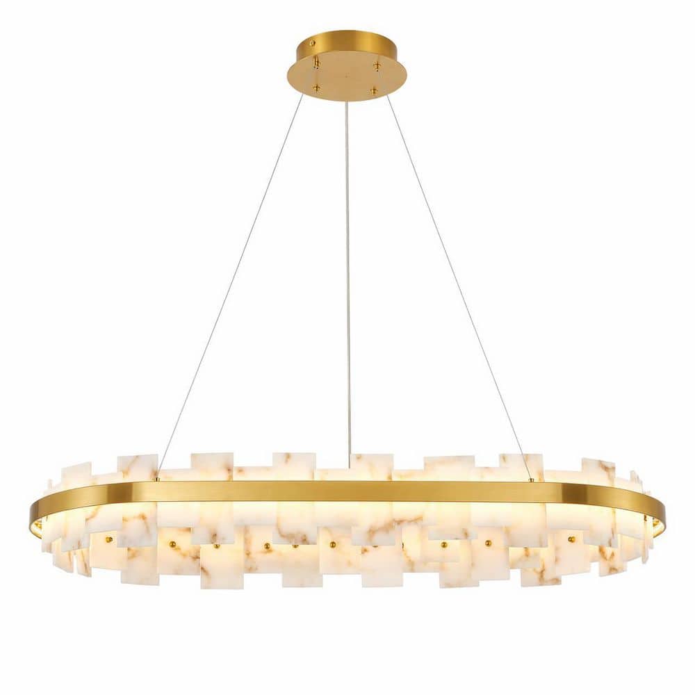 1 Light Dimmable integrated LED Modern Alabaster Linear Chandelier for Dining Room Living Room price history on PriceWatchPro