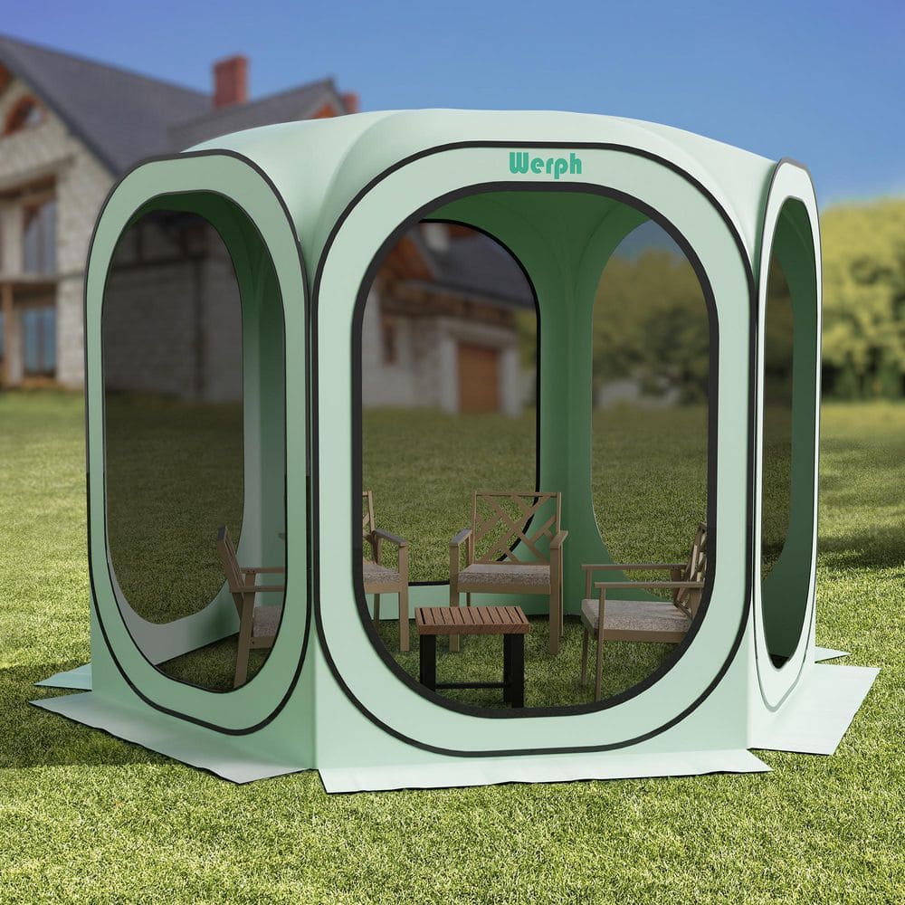 Have a question about Werph 10 ft. x 10 ft. Green Portable