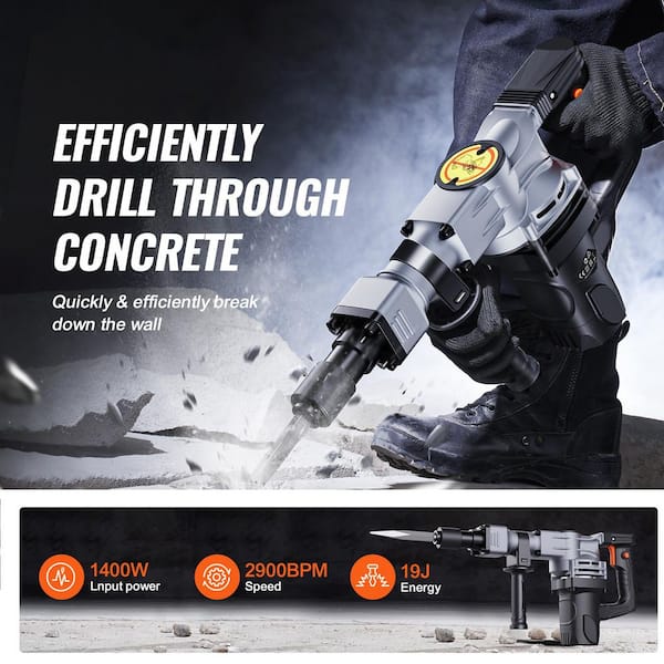 jackham。 SKYSHALO Demolition Jack Hammer, 19.69 in. x 13. 39in. with