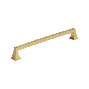 Mulholland 10-1/16 in. (256 mm) Center-to-Center Champagne Bronze Cabinet Bar Pull (1-Pack)