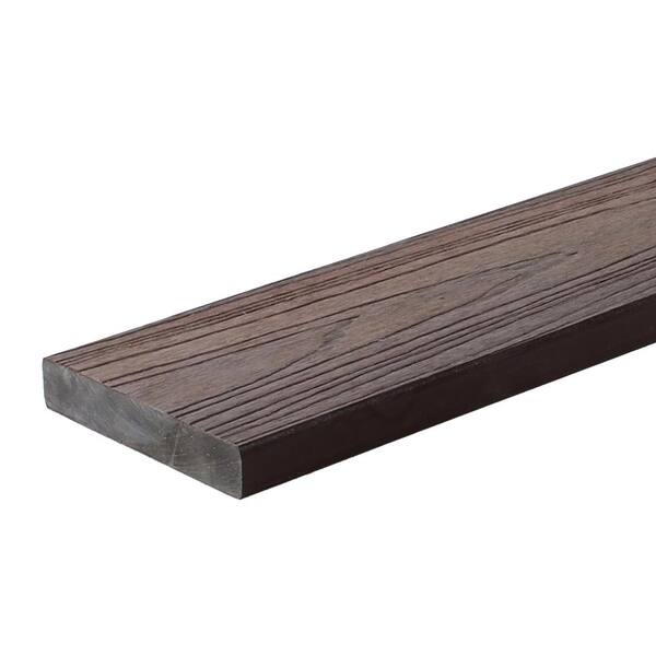 Unbranded 1 in. x 6 in x 20 ft. Sylvanix Elite Decking-Merlot Square Edge Fully Encapsulated