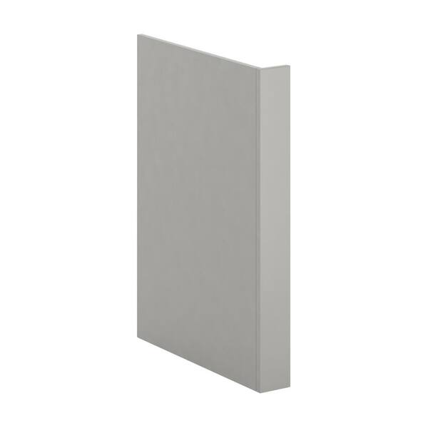 Hampton Bay 24 in. x 34.5 in. x 1.5 in. Dishwasher End Panel in Warm Grey