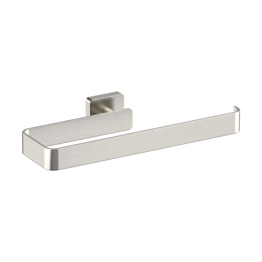 Bathroom Accessories 9.7 in. Wall Mounted Towel Bar in Brushed Nickel price history on PriceWatchPro