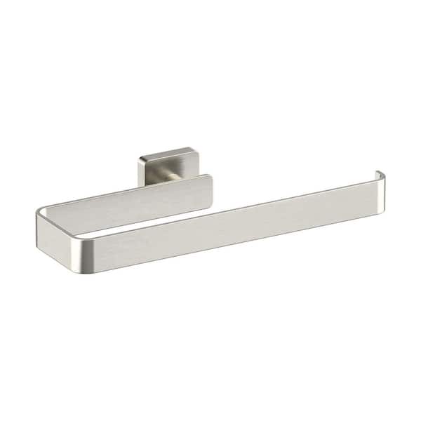 Bathroom Accessories 9.7 in. Wall Mounted Towel Bar in Brushed Nickel
