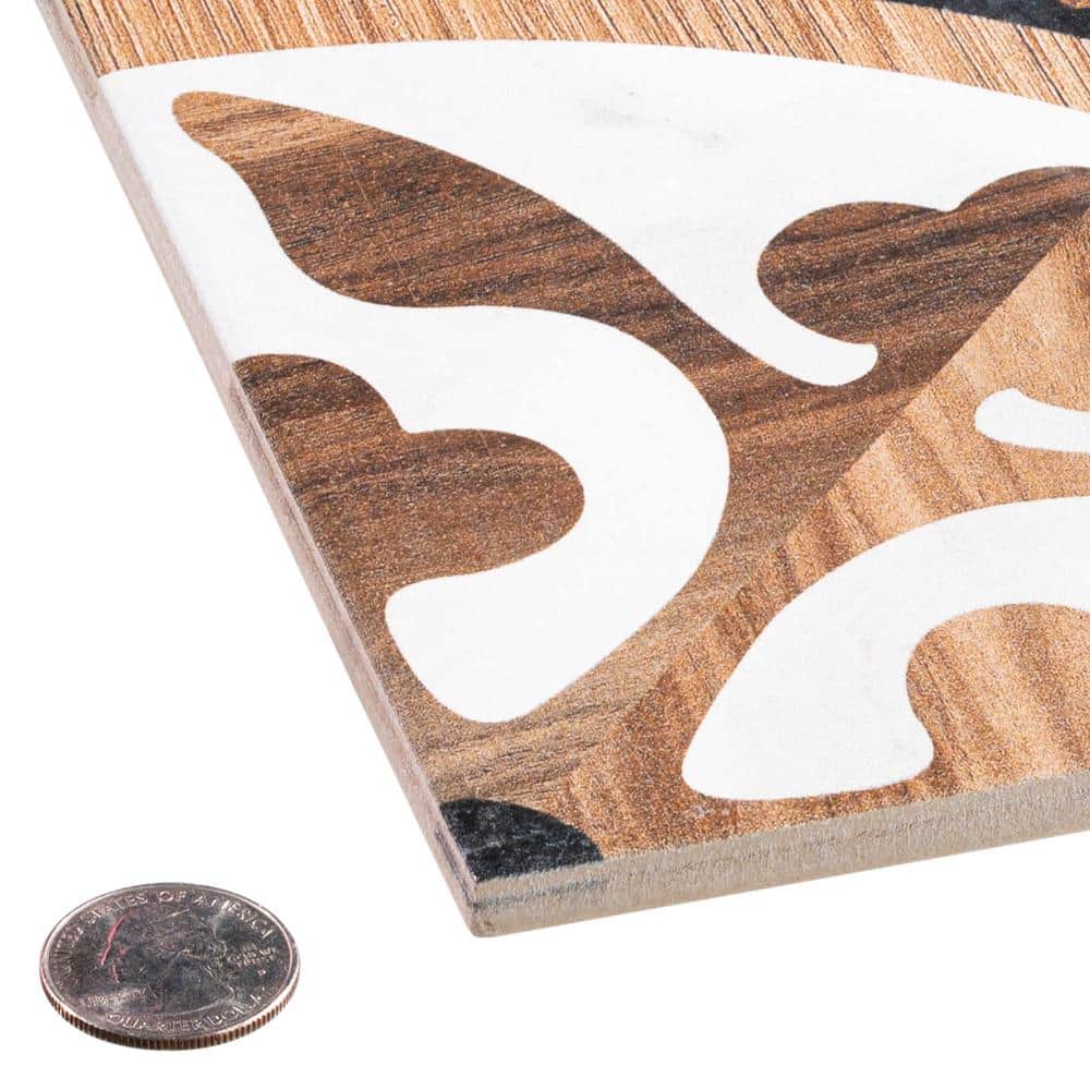 Marmara 8" x 8" Matte Porcelain Mosaic Tile