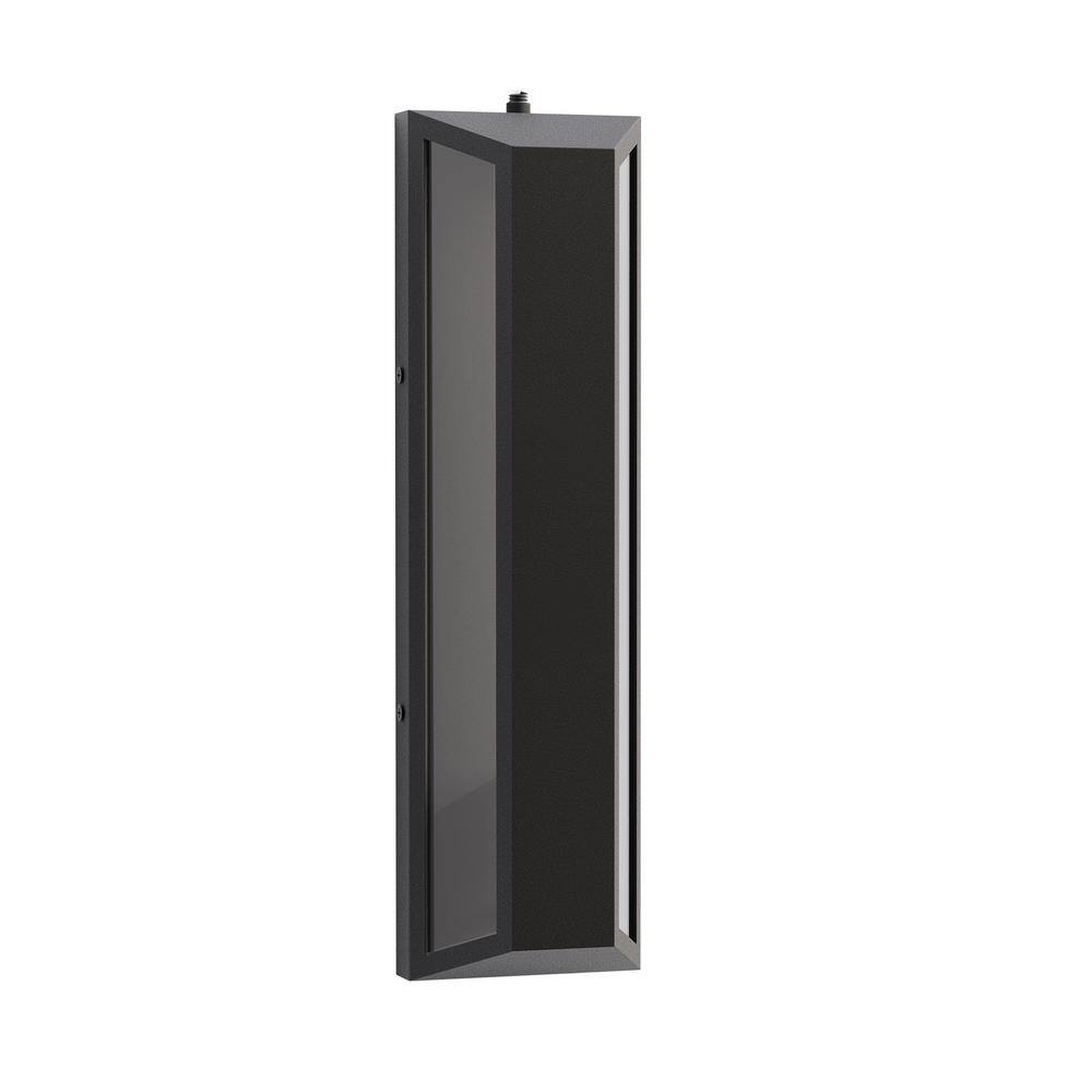 Montpelier 16 in. 1-Light Sand Grain Black Dusk to Dawn Outdoor Hardwired Wall Lantern Scone with LED Bulb price history on PriceWatchPro