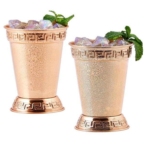 Old Dutch 12 Oz Mint Julep Cup In Solid Copper Set Of 2 1401 - Juleps Home Decor