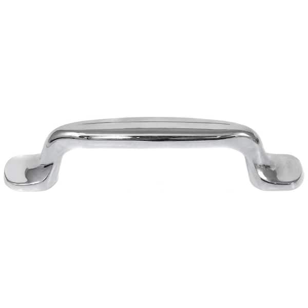 MNG Hardware Sutton Place 5 in. Center-to-Center Polished Chrome Bar Pull Cabinet Pull