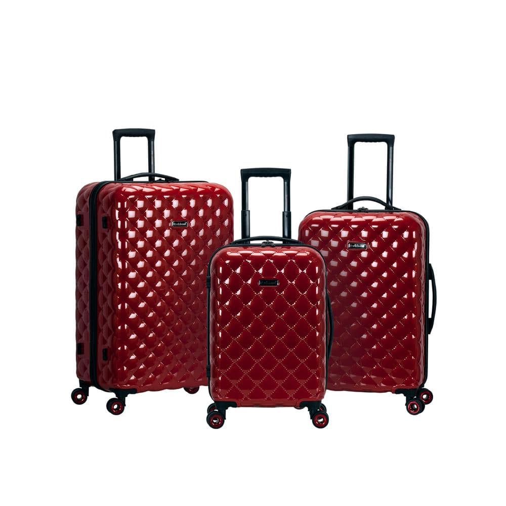 Red luggage sales set