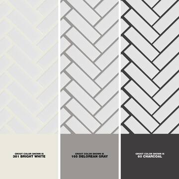 MSI Retro Bianco Herringbone 11 in. x 12 in. x 0.24 in. Porcelain Mesh-Mounted Mosaic Tile (13.8 sq. ft./Case) PT-RETBIA-HB