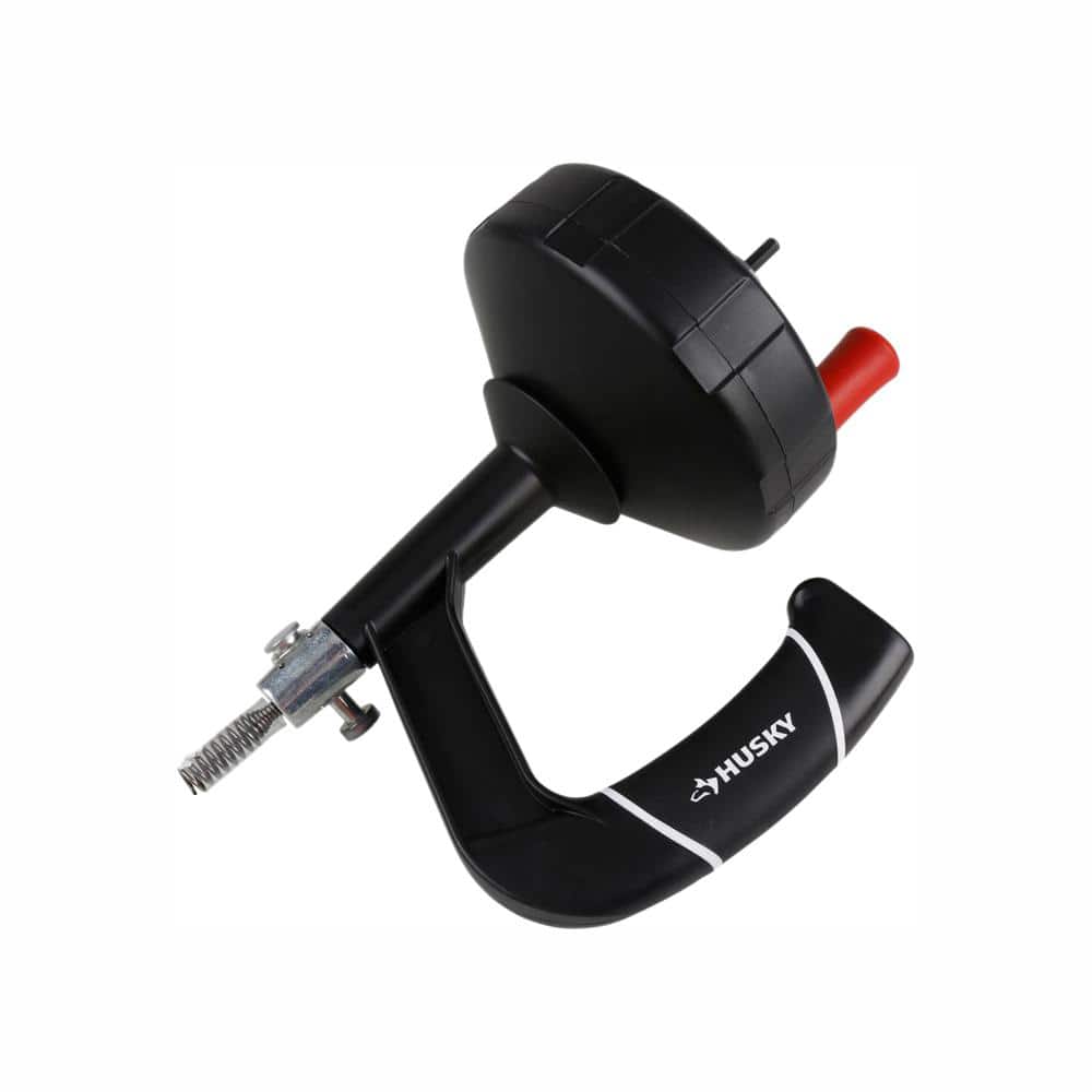 X 25ft Power Drum Auger Clogged Drain Pipe Opener Plumbing Tool for sale online Husky 1/4 In 