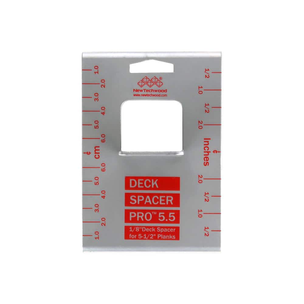 NewTechWood Deck Spacer Pro 5.5 in. (2Pack) DeckSpacePro5.5 The Home Depot