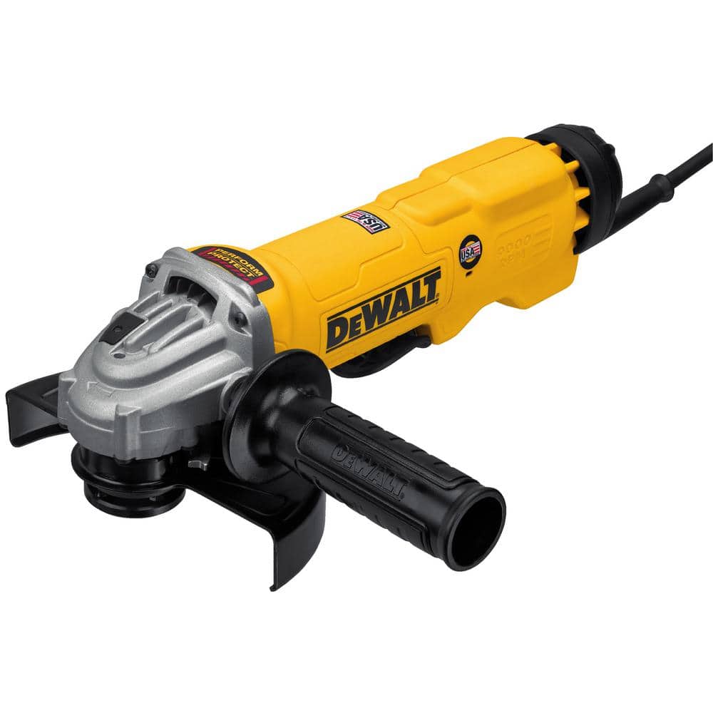 DEWALT 13 Amp Corded 6 in. High Performance Angle Grinder with No 