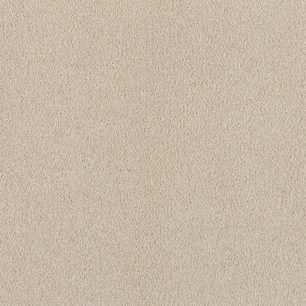 Tailored Trends I Crisp Beige 34 oz. Polyester Textured Carpet - Installation Required